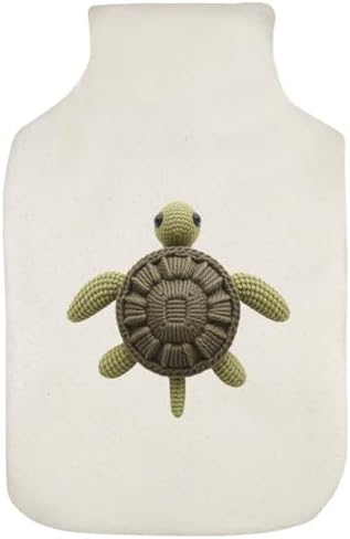 Azeeda 'Knitted Style Turtle' Hot Water Bottle Cover (HW00049297)