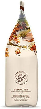 New England Coffee Pumpkin Spice Medium Roast Ground Coffee, 11oz Bag (Pack of 1)