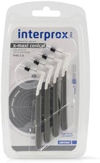 Interprox Plus X-Maxi Interdental Brushes Grey Pack of 4