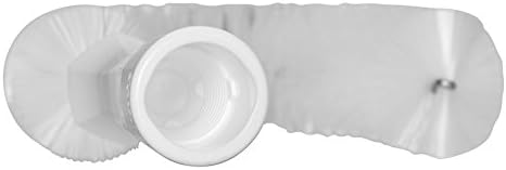 Vikan 53725 Hook Brush - 14.17-Inch Curved BPA-Free Pipe, Tube, and Gutter Cleaner, Compatible with Vikan Extension Poles, White