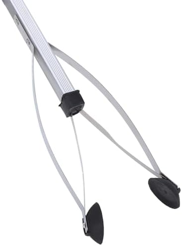 Grabber Tool, Collapsible Aluminum with Ergonomic Grip and High-Capacity Claw, Heavy-Duty Trash Picker for Seniors and Garden Use