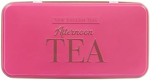 New English Teas Retro Time for Tea Vintage Tin with 40 English Afternoon Teabags