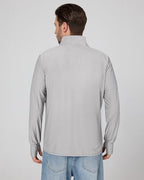 Locachy Men's UPF 50+ Sun Protection Lightweight Outdoor Jacket Full Zip Long Sleeve Fishing Hiking Performance Shirt