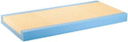 Invacare Premier Hospital Bed Mattress, Foam, Fluid-Resistant Cover Flexes in Right Places to Relieve Body Pressure, Firm Mid-Section & Soft Head/Feet Section, Enhanced Side Support for Safe Transfers