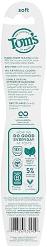 Tom's of Maine Naturally Clean Toothbrush, Soft, 6-Pack