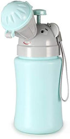 ONEDONE Portable Potty Baby Child Potty Urinal Emergency Toilet for Camping Car Travel and Kid Potty Pee Training (Blue)