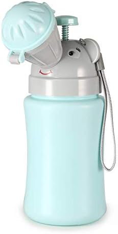 ONEDONE Portable Potty Baby Child Potty Urinal Emergency Toilet for Camping Car Travel and Kid Potty Pee Training (Blue)