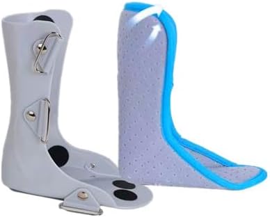 Kids AFO Ankle Foot Orthosis Pediatric Drop Foot Splint Child Shin Ankle Foot Brace Night Splint (Medium, Left foot)