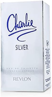 Charlie Silver by Revlon for WomenEau De Toilette Spray, 3.4 Ounce
