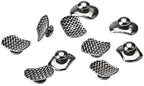 30 Pcs New Dental Bondable Lingual Buttons Oval Base Orthodontics Materials Ortho Buton 80g Mesh Base (30 Pcs Oval Lingual Button)