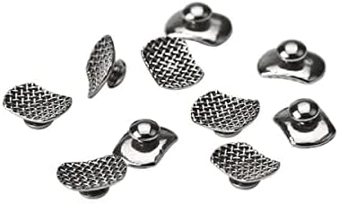 30 Pcs New Dental Bondable Lingual Buttons Oval Base Orthodontics Materials Ortho Buton 80g Mesh Base (30 Pcs Oval Lingual Button)