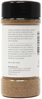 Badia Ground Coriander, 1.75 oz – Premium Culantro Spice, Bright, Citrusy & Slightly Peppery Flavor