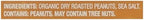 MaraNatha Organic Crunchy Peanut Butter, 16 Ounce Jar