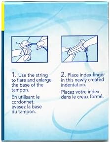 o.b. Pro Comfort Applicator Free Digital Tampons, Regular Absorbancy, 40 Count (Pack of 1)