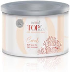 Italwax Top Line Coral - 397g / 14oz - Soft wax for hair removal - Uncented - Liposoluble syntetic formulation - Ideal for waxing all body area