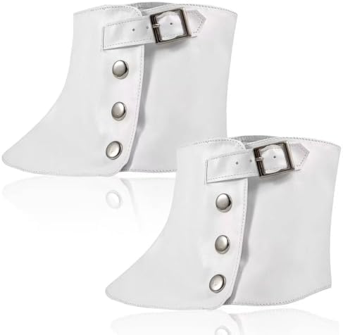 Gangster Spats for Men Roaring 20's Gangster Spats Costume Accessory 1920s Accessories Gangster Spats Shoes Covers
