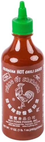 Sriracha Hot Chili Sauce, 17 oz (Pack of 2) | Authentic Spicy Sauce for Dipping, Noodles, Stir-Fries & Marinades
