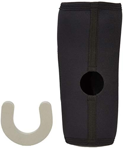 Proline Padded Knee Support in Neoprene, Color - Black, Size - Small