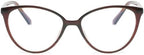 LJCZKA Blue Light Blocking Glasses for Women Cat Eye Anti Blue Light Glasses Cateye Computer Anti Eyestrain Eyeglasses