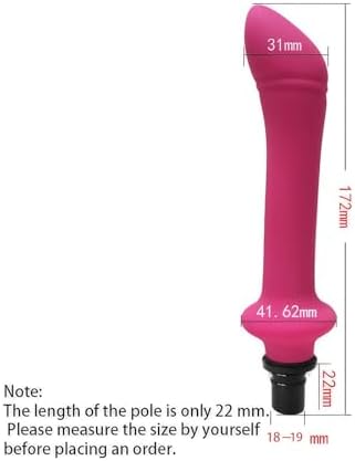 Massage Gun Attachments,Silicone Massage Gun Heads,Deep Tissue Percussion Trigger Point Massage Replacement Head, Plug and Play Comfort Tools (Color : A, Size : 18MM-19MM)