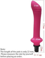 Massage Gun Attachments,Silicone Massage Gun Heads,Deep Tissue Percussion Trigger Point Massage Replacement Head, Plug and Play Comfort Tools (Color : A, Size : 18MM-19MM)
