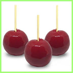 Sweet Dreams Gourmet Candy Apple 6 Pack - Granny Smith Apples Dipped in Sweet Red Candy | Candied Apples | Delicious Gift | Handmade in Small Batches | Guaranteed to Arrive Fresh