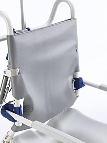 Invacare 1470081 Aquatec Ocean Ergo Shower Wheelchair withChest Safety Belt