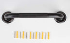 16-Inch Grab Bar Featuring Anti-Slip Handrail, Solid Brass, Oil Rubbed Bronze, Heavy-Duty Construction Armrest, Bathroom Bathtube Shower Safety Rail
