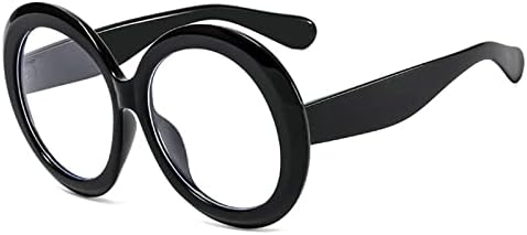 willochra Oversized Spring hinge Readers Blue Light Blocking Computer round Reading Glasses for Women Men