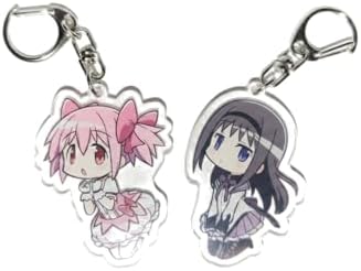 Madoka and Homura Keychains