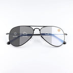 MIRYEA Photochromic Progressive Multifocus Reading Glasses Anti UV Sun Readers Blue Light Blocking Sunglasses for Men Women
