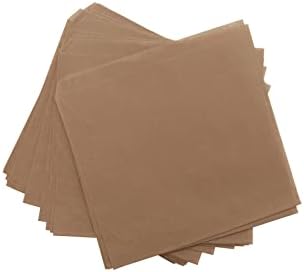 G.E.T. 4-T4000 Brown Cone Basket Liner / Deli Wrap Paper / Double Open Bag Paper Food-Safe Tissue Liners Collection (Pack of 2000)