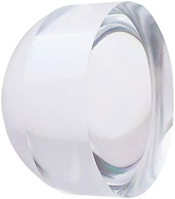 40 X Optical Grade Dome Magnifier Desk Reading Loupe Paperweight 80 MM Optical Half Ball Lens Desk Map Magnifying Mirror Round Shape Reading Aid Hand Polished for Blueprints Newspapers