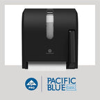 Pacific Blue Basic Recycled Paper Towel Rolls by GP PRO (Georgia-Pacific), White, 26601, 800 Feet Per Roll, 6 Rolls Per Case