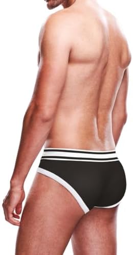 Prowler Black & White Brief, Super Comfy With Elasticated Waist Band