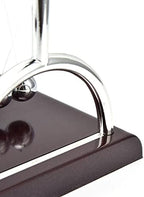 ZJchao 's Desk Toy – Aluminum Swinging Set for Stress Relief, & Office Decor, Silent Motion & Balance