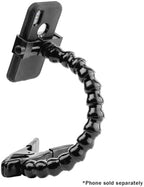 MOGO ModularHose Assistive Technology Phone Holder with Heavy-Duty Spring Clamp (Opens to 2"), 14 Inch Arm