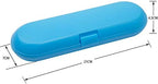 Nincha Plastic Electric Toothbrush Travel Case for Fairywill/TEETHEORY/Seago/Dnsly Series Sonic Electric Toothbrush, Blue