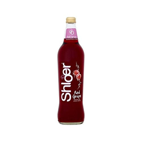 Shloer Sparkling Red Grape Drink 750ml (Pack of 2)