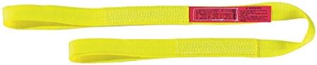 Lift All EE1601NFX10 Eye-Eye Web Sling, Nylon, 1" x 10', 1-ply, Flat-Eye