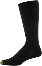 GOLDTOE Men's Mild Compression Over The Calf Socks, Multipairs
