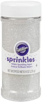 Sugar Sprinkles 8oz-White