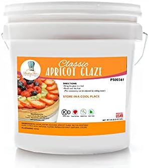 PASTRYSTAR Glaze Traditional Apricot, 20 Pound