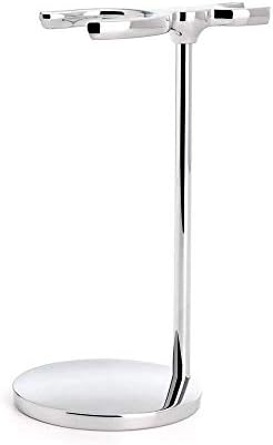 MÜHLE Chrome Shaving Stand for SOPHIST and CLASSIC Series Brushes and Razors