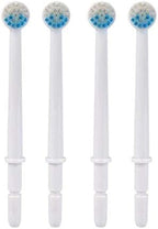 Replacement Part for Waterpik or other Water Flossers/Irrigators (Aquaflosser 4 Brush Head Tips)