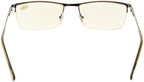 CessBlu UV Protection,Anti Blue Rays,Half-rim Computer Reading Glasses