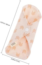 NOLITOY Reusable Organic Cotton Menstrual Pads 5pcs Set Super Absorbent Washable Sanitary Towels for Women Daily Use Comfortable Breathable Feminine Care Random Style