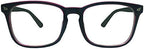 Oversize Photochromic Reading Glasses Mens Womens Black Blue Purple Readers New
