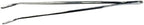 HTS 170C0 4.75" Curved Stainless Steel Stamp Tweezers
