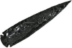 Amazing Gemstone Black Obsidian Arrowhead, Crystal and Healing Stone Flint Rock Arrow Head - 5 to 6 Arrowheads for DIY Project Craft Point Jewelry Making